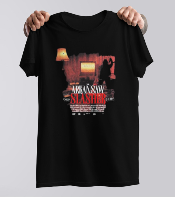 Caseoh Games The Arkansaw Slasher Horror Film Poster Scene T-Shirt
