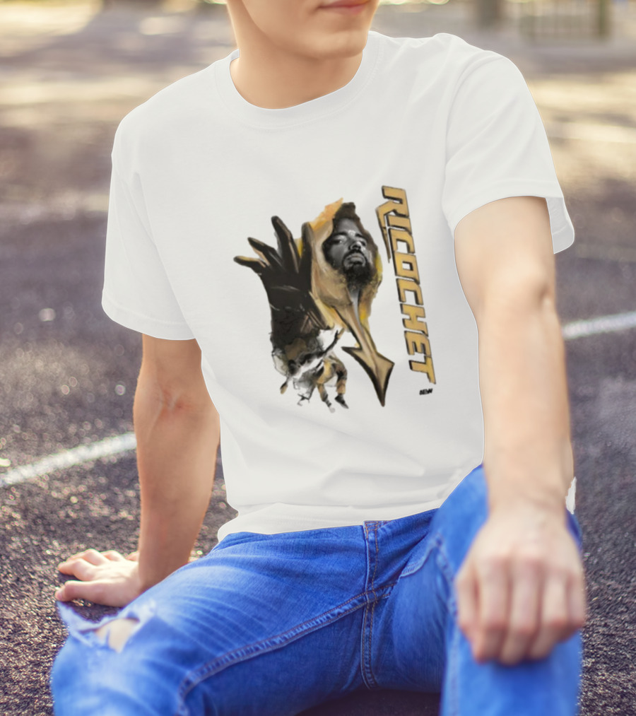 Ricochet AEW Unstoppable Iconic Presence T-Shirt