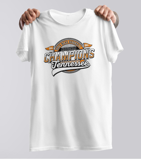 Tennessee Vols 2024 NCAA Baseball National Champions College World Series T-Shirt