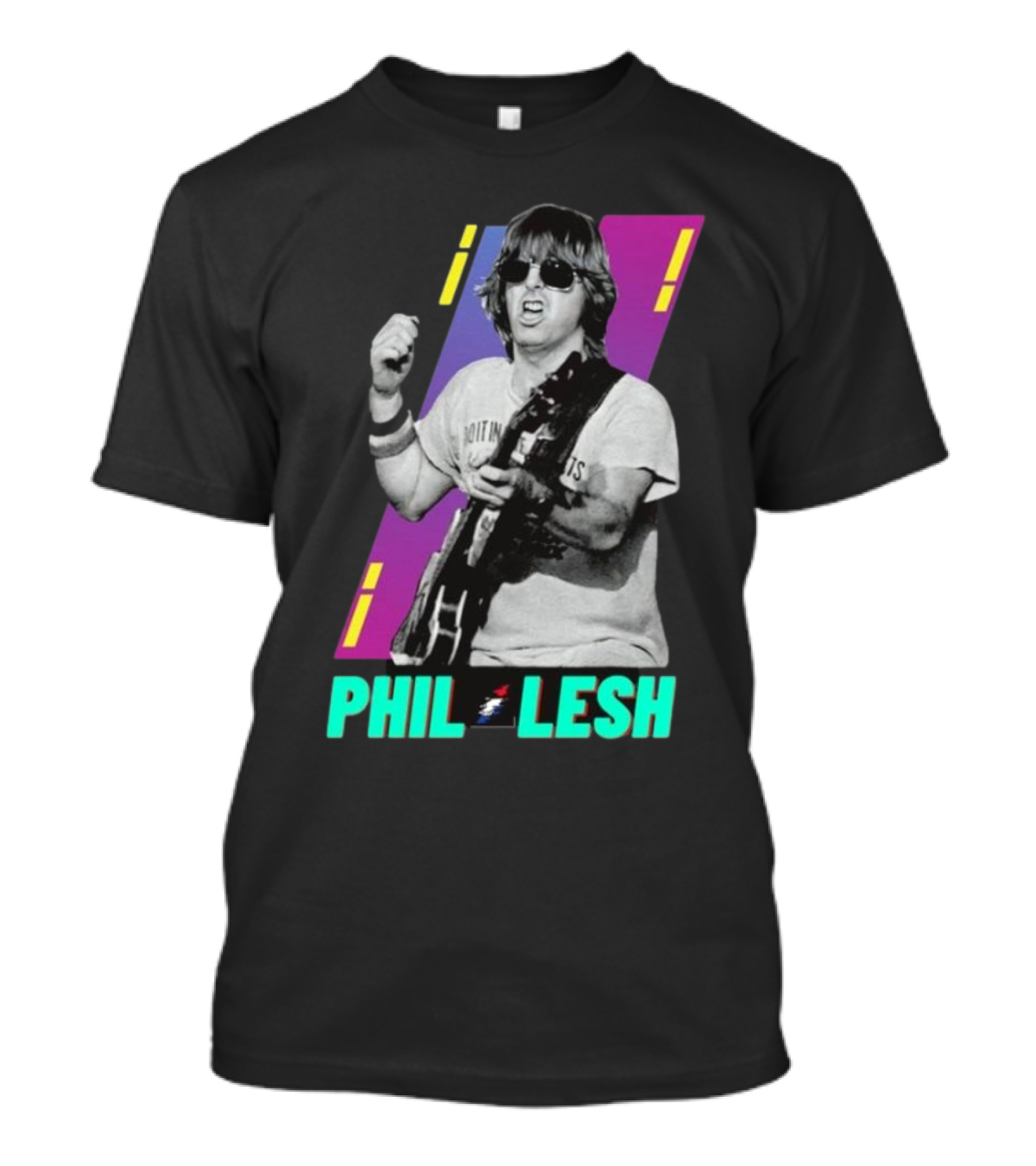 PHIL LESH Grateful Dead Bassist Vintage Rock Music T-Shirt