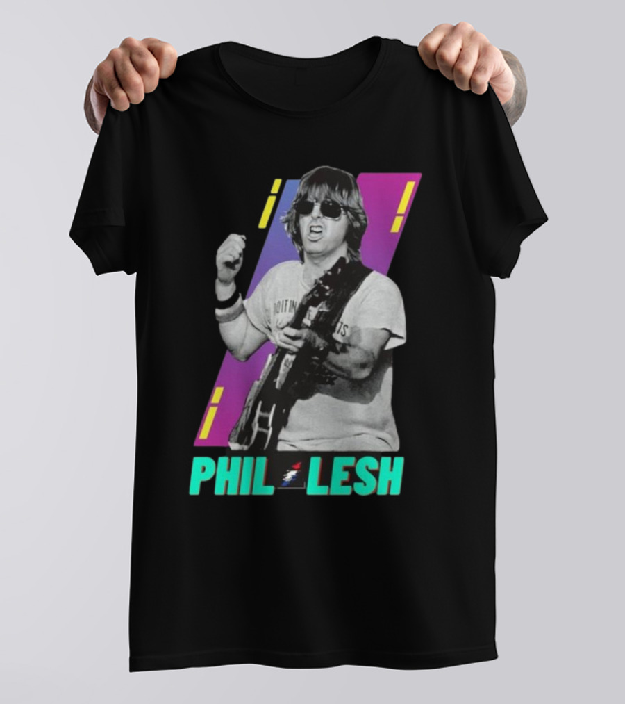 PHIL LESH Grateful Dead Bassist Vintage Rock Music T-Shirt