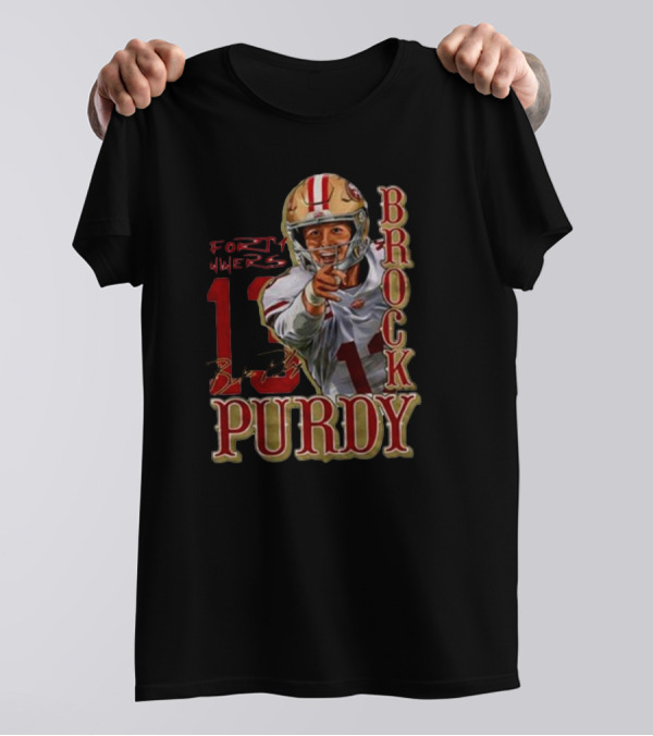 Brock Purdy 13 San Francisco 49ers Signature T-Shirt