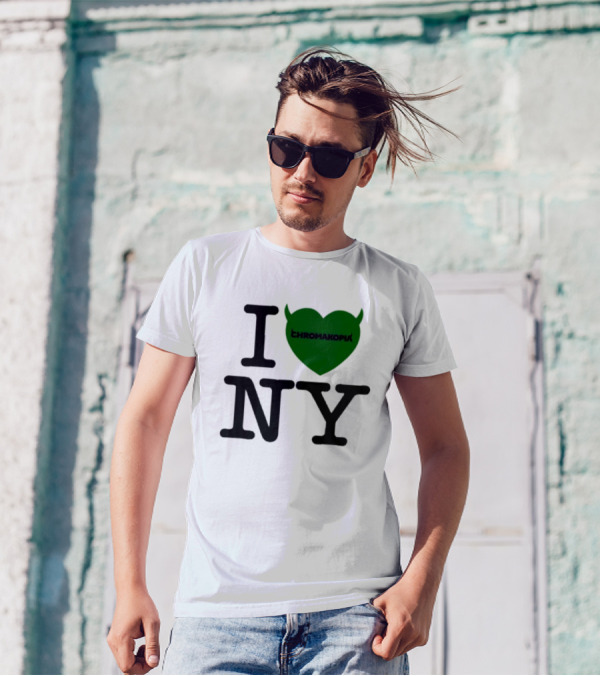 I Love Chromakopia NY Devil Heart T-Shirt