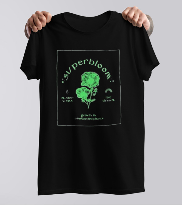 Misterwives Superbloom Live Dream Growth In Unexpected Places T-Shirt