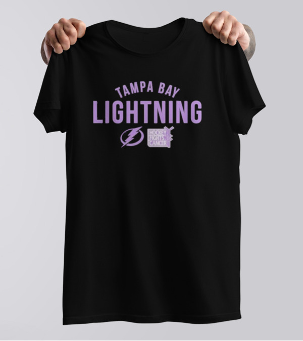Tampa Bay Lightning Hockey Fights Cancer Resilient Richmond T-Shirt
