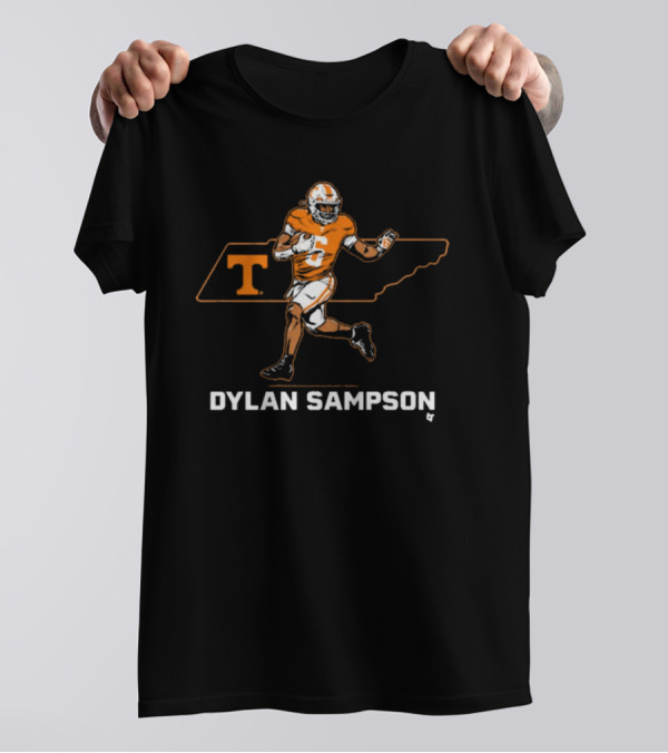 Tennessee Volunteers Football Dylan Sampson T State NCAA T-Shirt