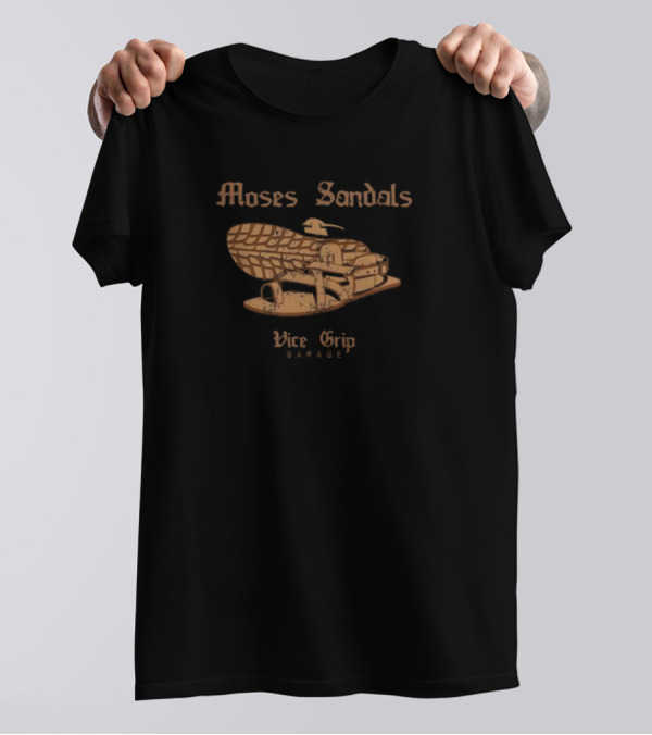 Vice Grip Garage Moses Sandals Skeleton T-Shirt