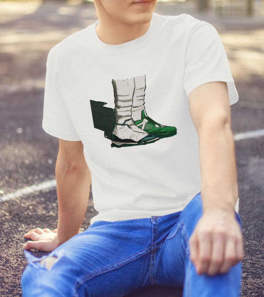 Jalen Hurts Two-Shoes Philadelphia Eagles NFL T-Shirt