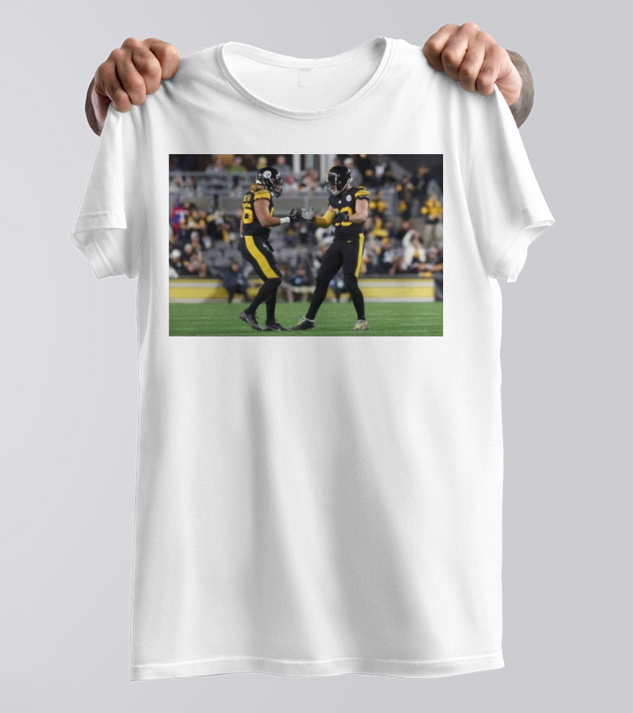 Pittsburgh Steelers T.J. Watt And Alex Highsmith Defensive Edge Duo Dominance T-Shirt