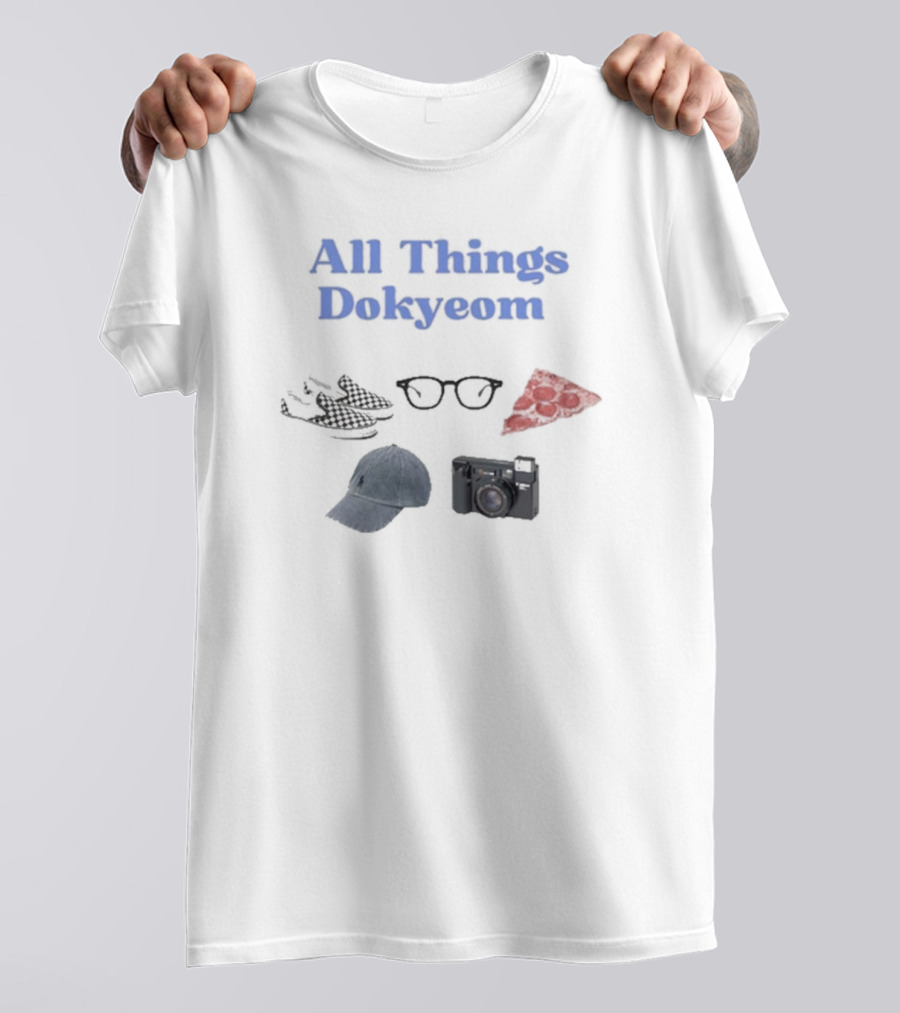 All Things Dokyeom 2024 Pizza Glasses Camera Hat Shoes T-Shirt