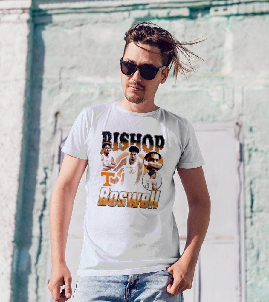 Bishop Boswell Tennessee Vols Basketball Retro 90s T-Shirt
