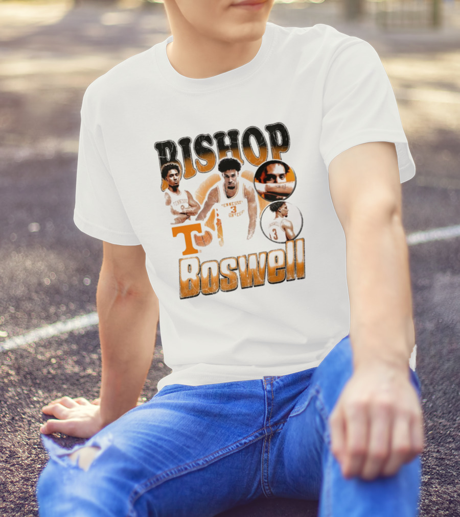 Bishop Boswell Tennessee Vols Basketball Retro 90s T-Shirt