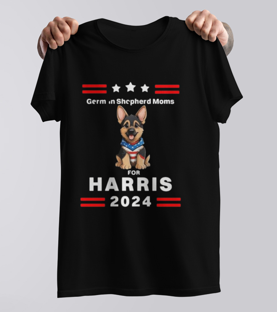 German Shepherd Moms For Harris T-Shirt