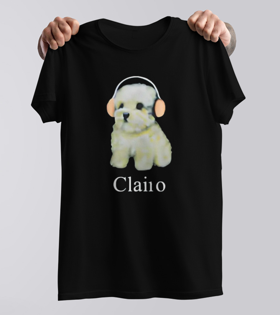 Paul Mescal Clairo Dog With Headphones T-Shirt