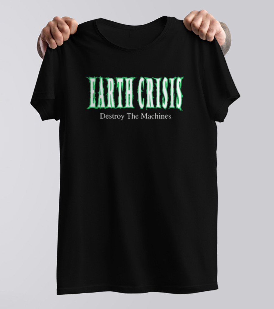 Earth Crisis Destroy The Machines Pete Wentz T-Shirt