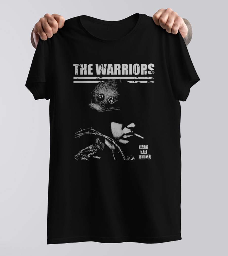 The Warriors War Is Hell Soldier Peace Helmet T-Shirt
