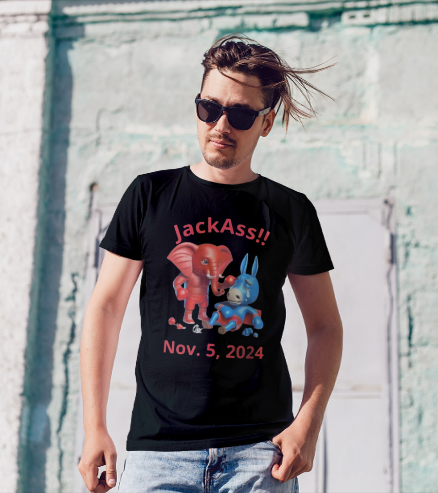 JackAss Nov. 5, 2024 Vote Republican Vote Felon T-Shirt
