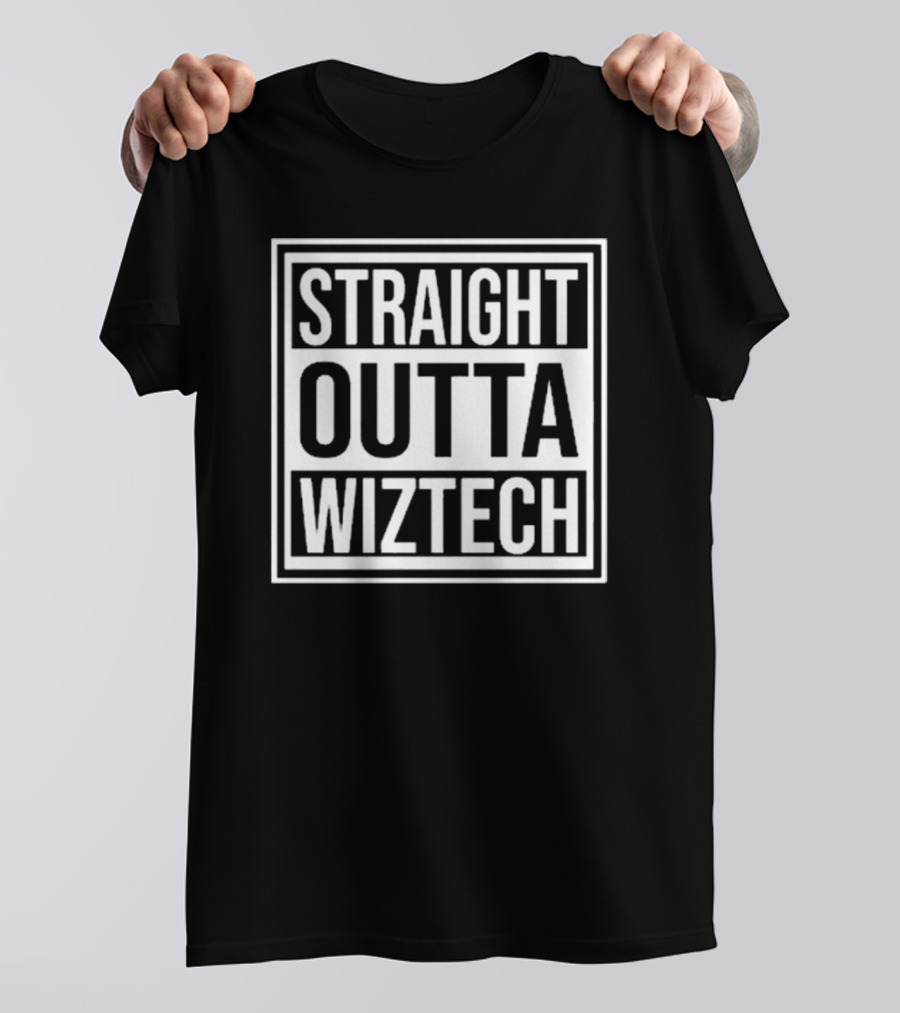 Straight Outta Wiztech Wizards Beyond Waverly Place T-Shirt