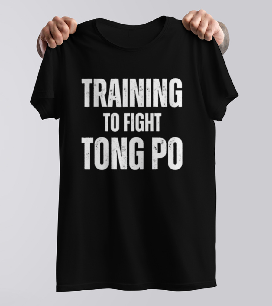 Chris Fairtex Training To Fight Tong Po T-Shirt