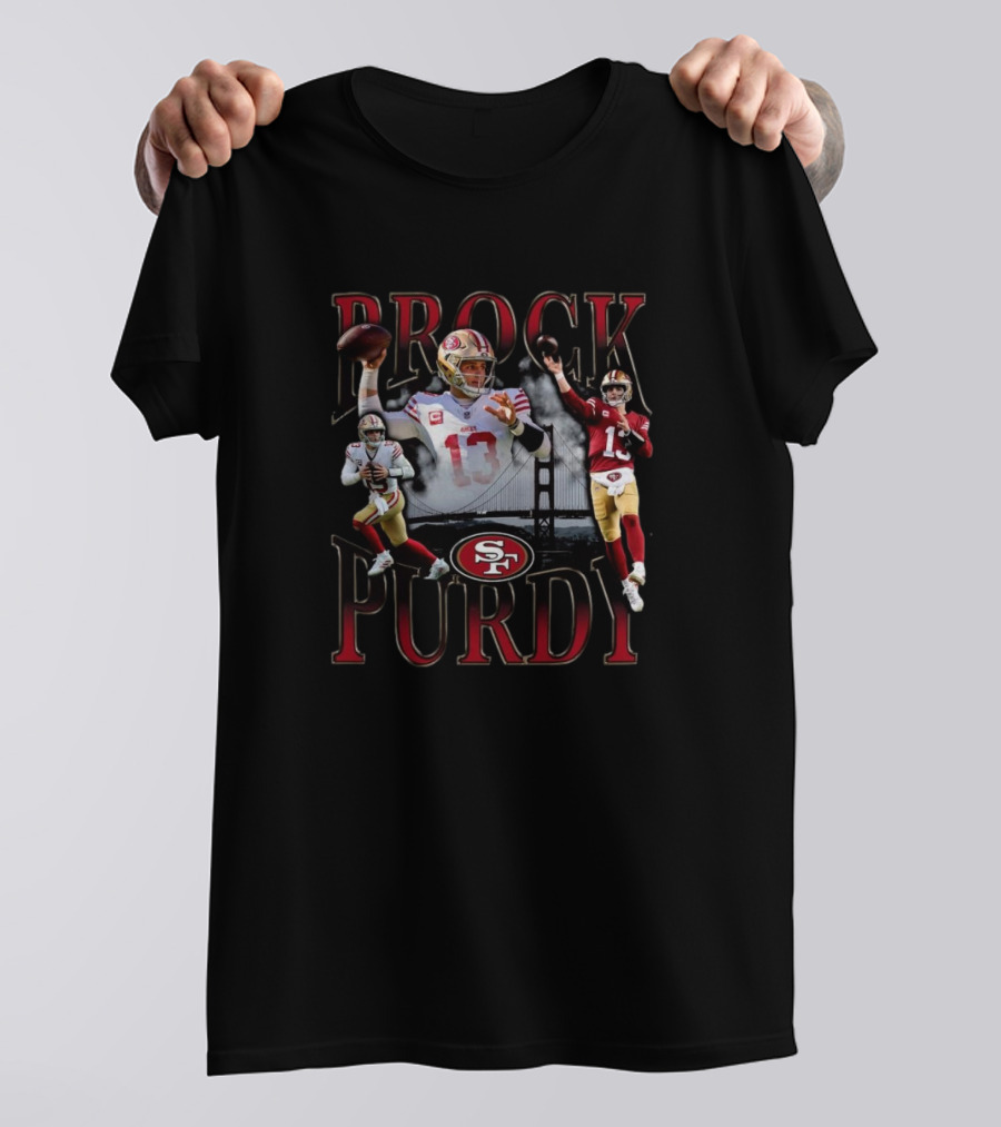 Brock Purdy San Francisco 49ers Iconic Quarterback NFL Player T-Shirt