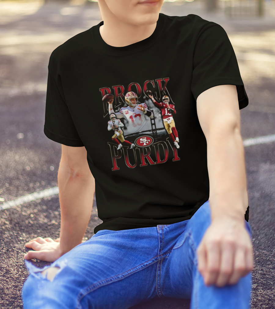 Brock Purdy San Francisco 49ers Iconic Quarterback NFL Player T-Shirt