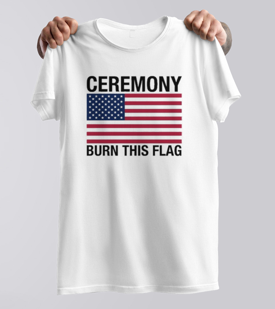 CEREMONY Trans Girls Be Free Burn This Flag T-Shirt