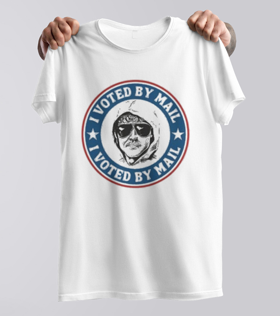 I Voted By Mail Hoodie Guy Thermostat Question T-Shirt
