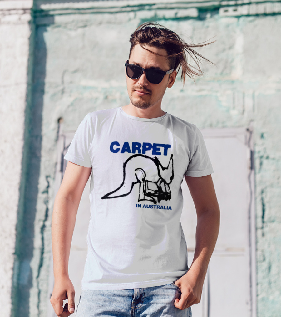 CARPET Kangaroo Sketch In Australia T-Shirt