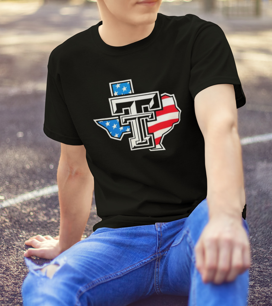 Texas Tech Red Raiders Texas America Celebrate Donation T-Shirt