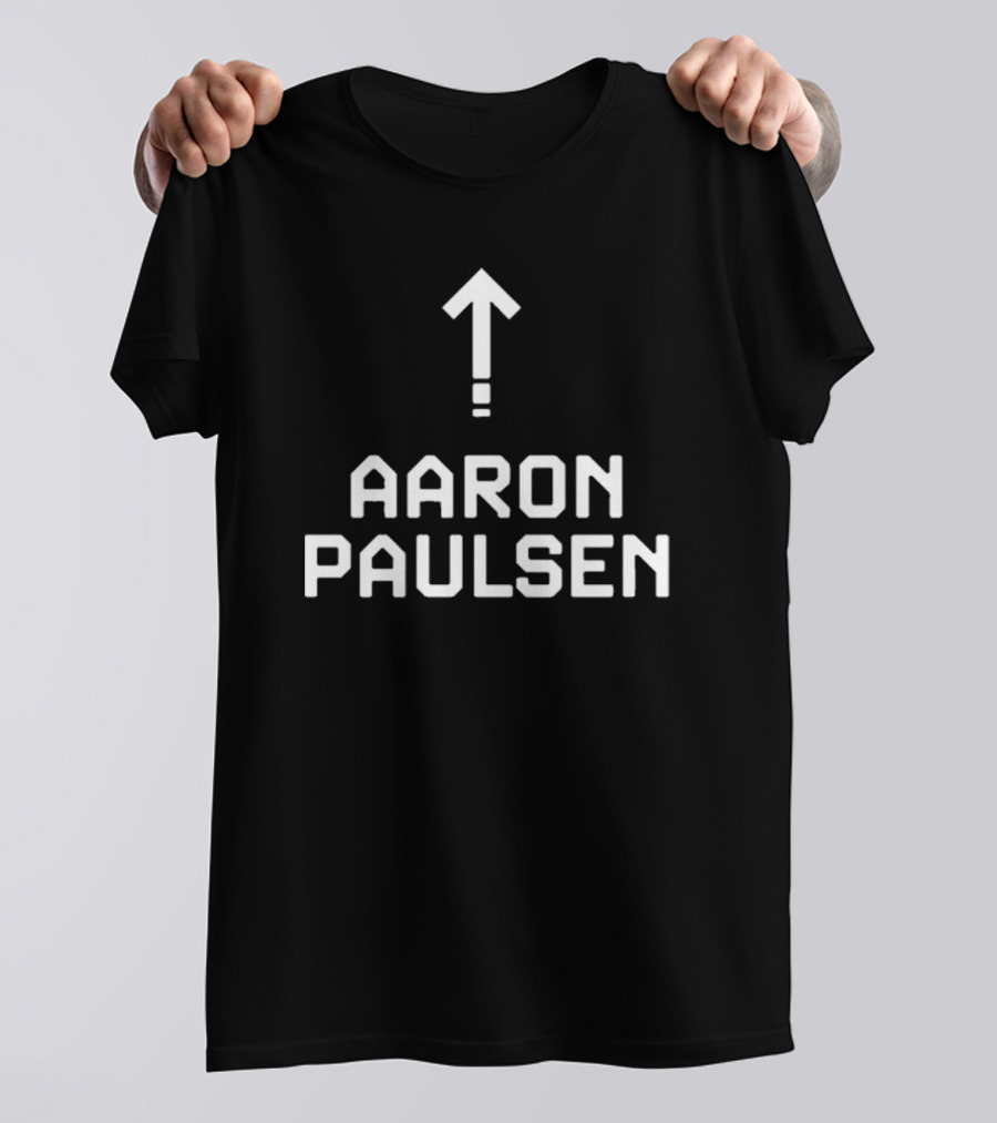 Aaron Paulsen Upward Arrow Logo Heavyweight T-Shirt