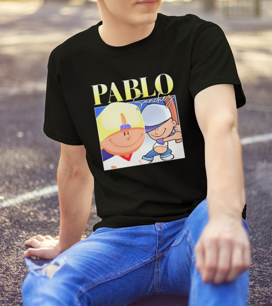 Pablo Sanchez Energy Cartoon Characters Image T-Shirt