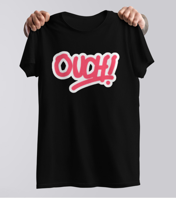 Ouch Matt Watson New Bold Retro Text T-Shirt