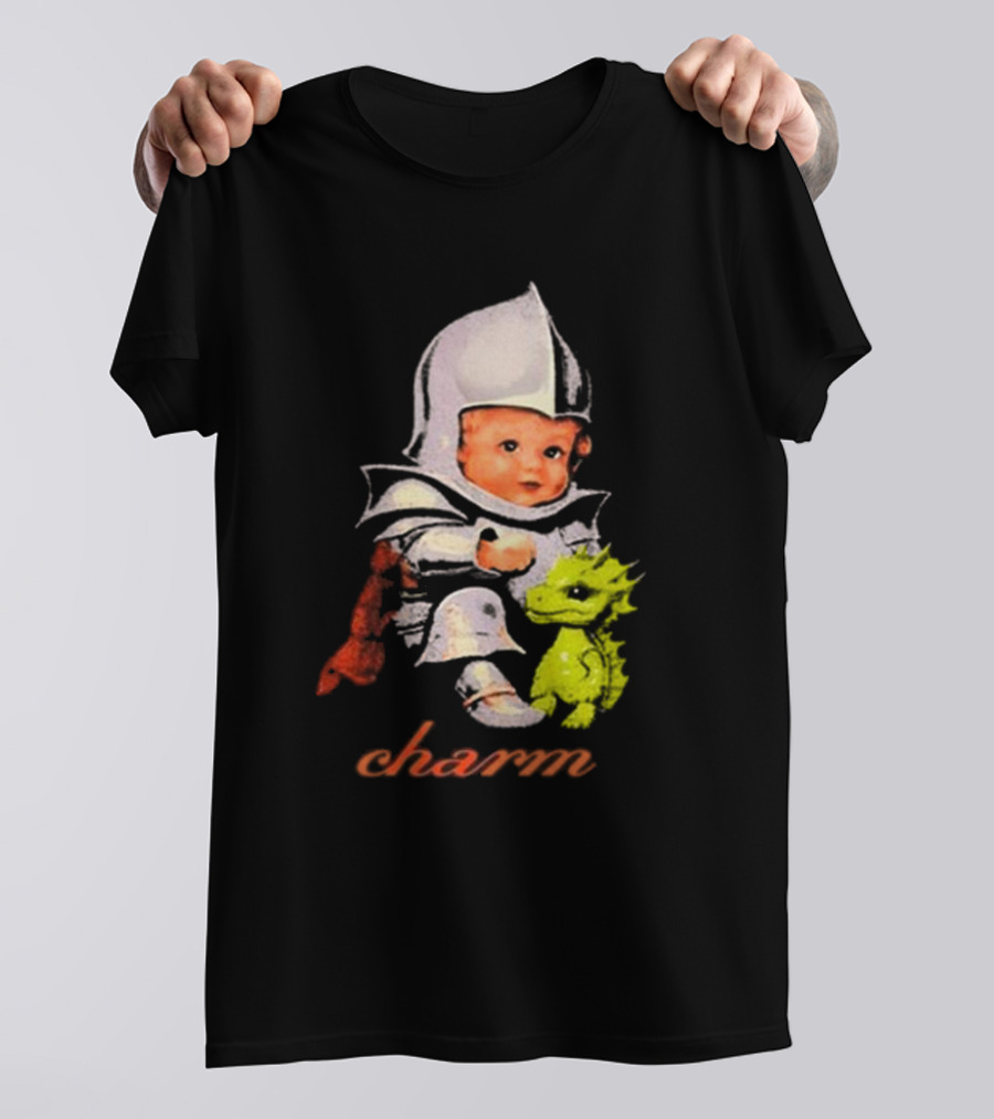 Clairo Charm Dragon Baby Knight T-Shirt