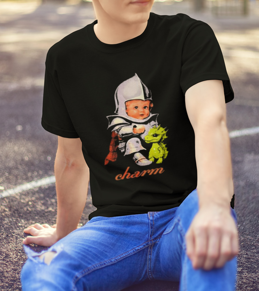 Clairo Charm Dragon Baby Knight T-Shirt