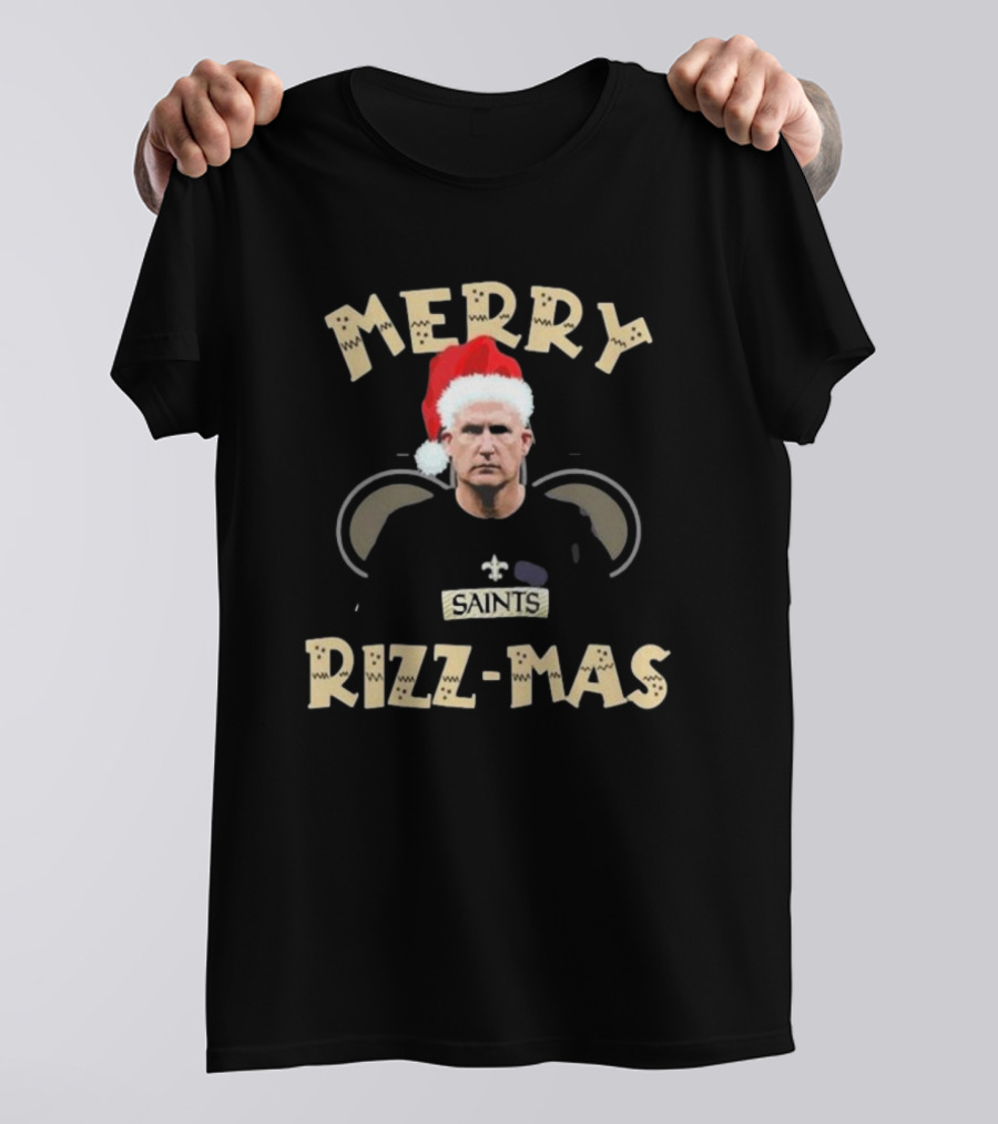 Merry Rizz-Mas New Orleans Saints T-Shirt