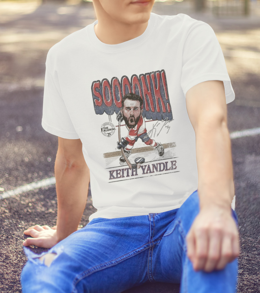 Spittin Chiclets NHL Alumni Keith Yandle Sooonk T-Shirt
