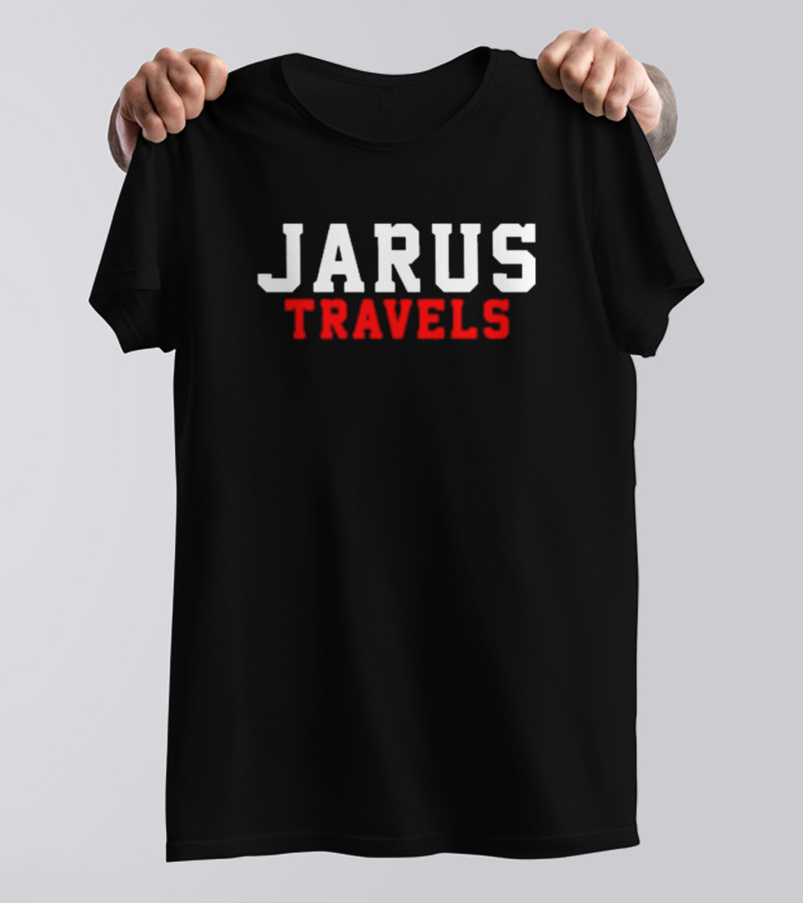 Pooja Wearing Jarus Travels T-Shirt