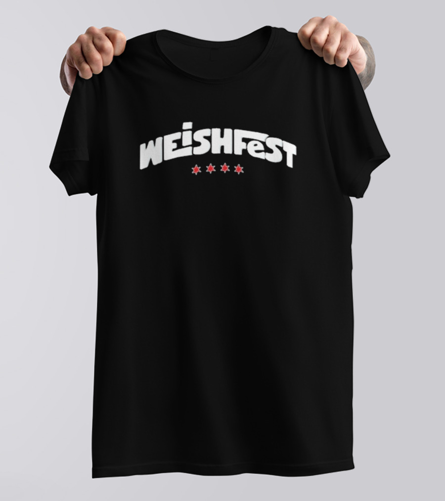 Weishfest Weish Fest Four Stars Chicago Festival T-Shirt