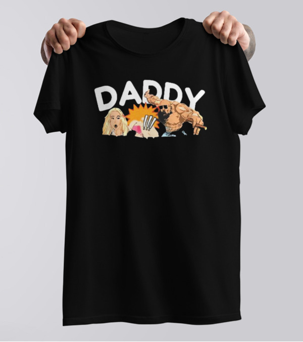 Daddy Call Me Andrew Tate Topg Punch Cartoon T-Shirt