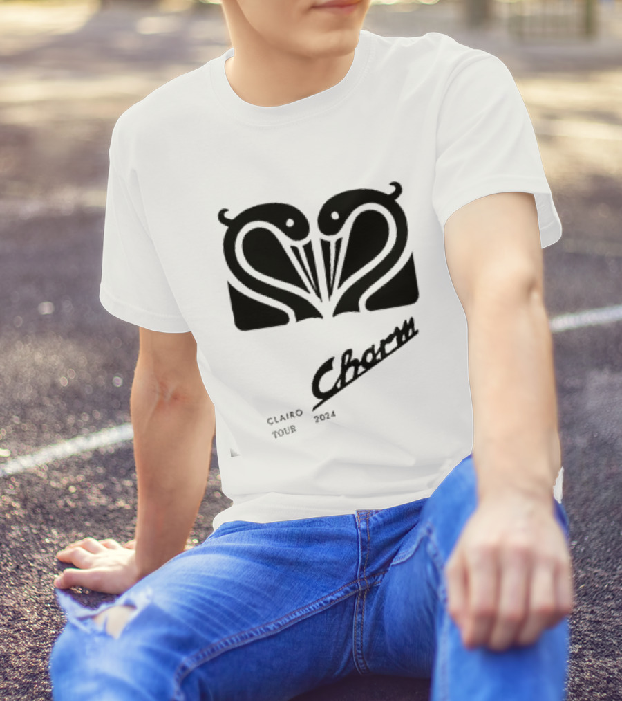 Clairo Charm Swan Tour T-Shirt