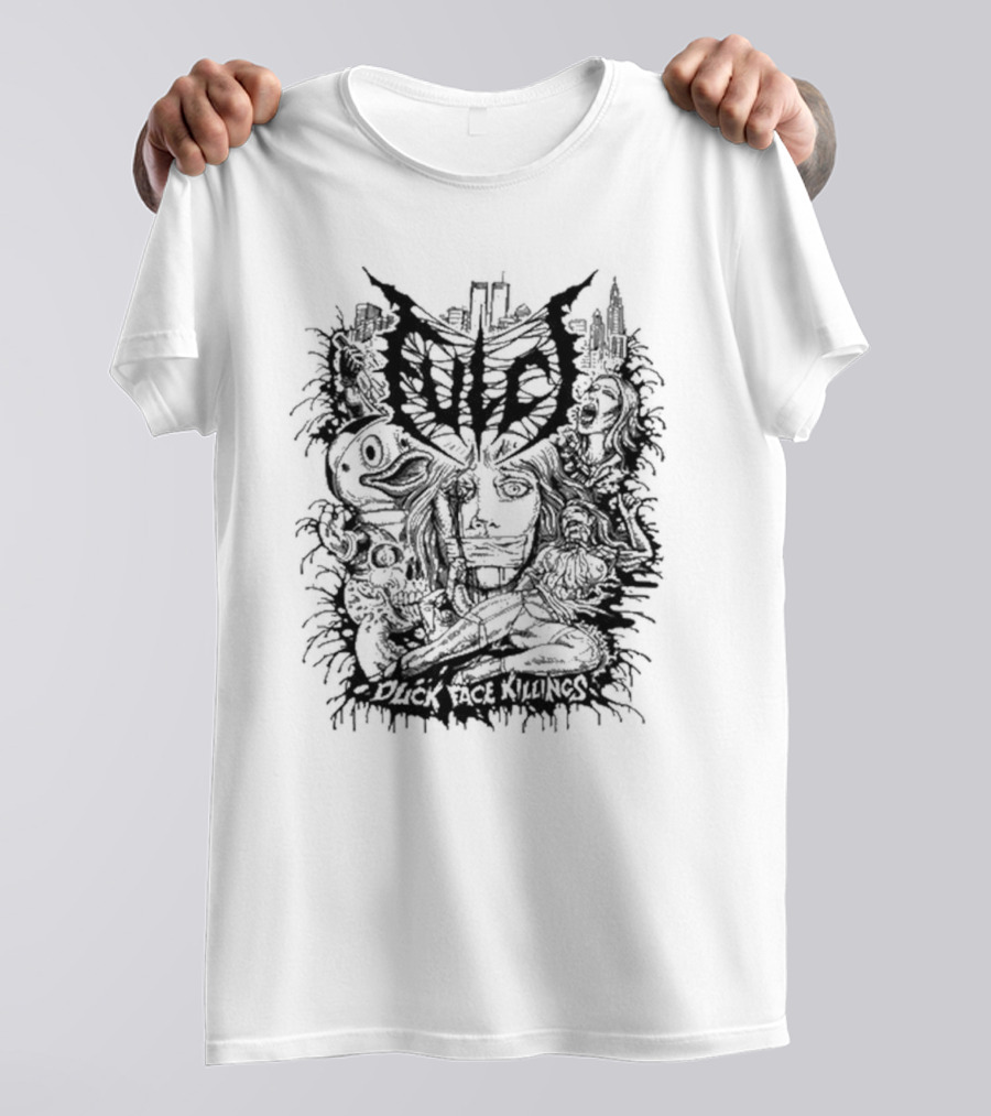 Fulcicult Fulci Extreme Movies For Extreme People Duck Face Killings T-Shirt