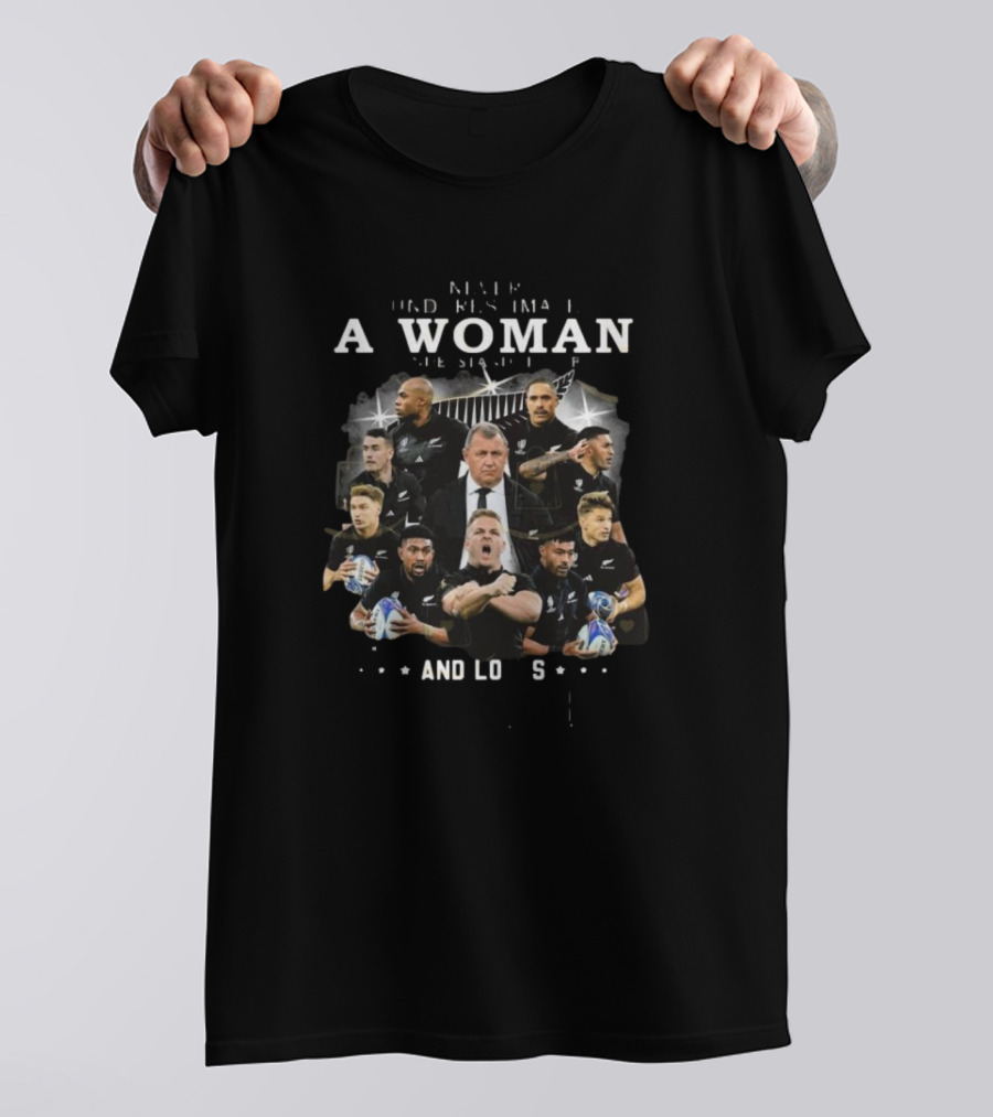 New Zealand Rugby Union Team Never Loses All Blacks T-Shirt