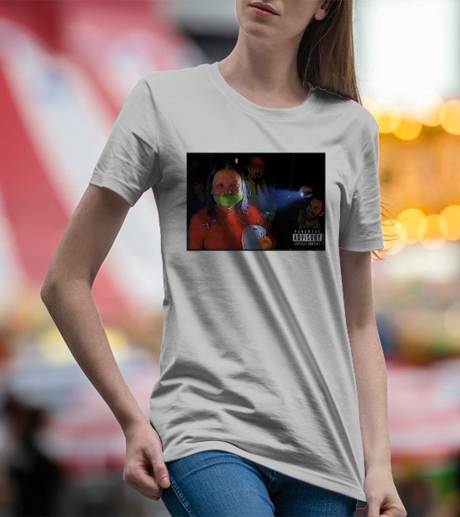 Trishabriellee Fishtank Parental Advisory Explicit Content T-Shirt