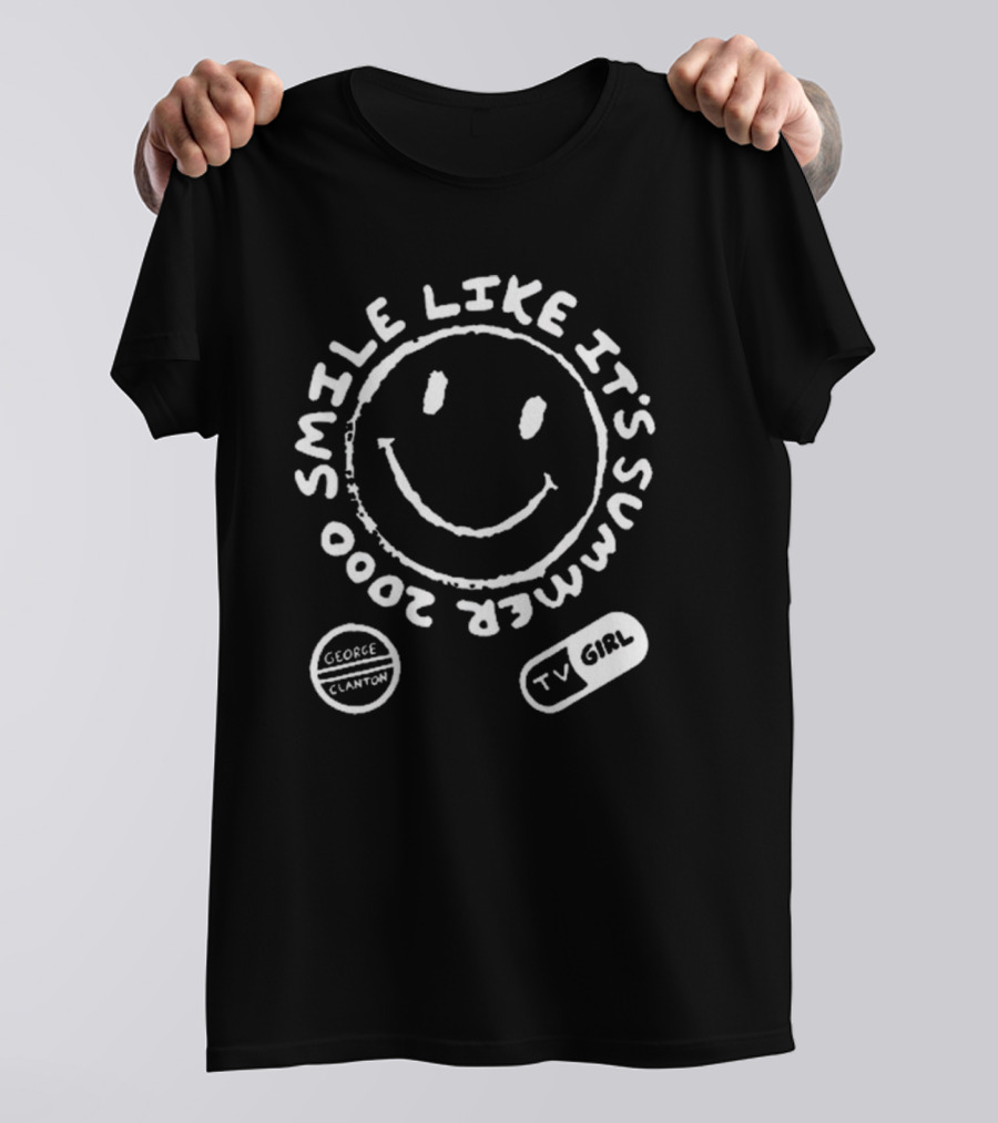 Smile Like It's Summer 2000 TV Girl George Clanton T-Shirt