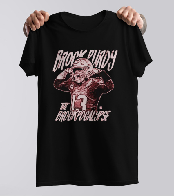Brock Purdy #13 The Brockpocalypse San Francisco Vintage Painting T-Shirt