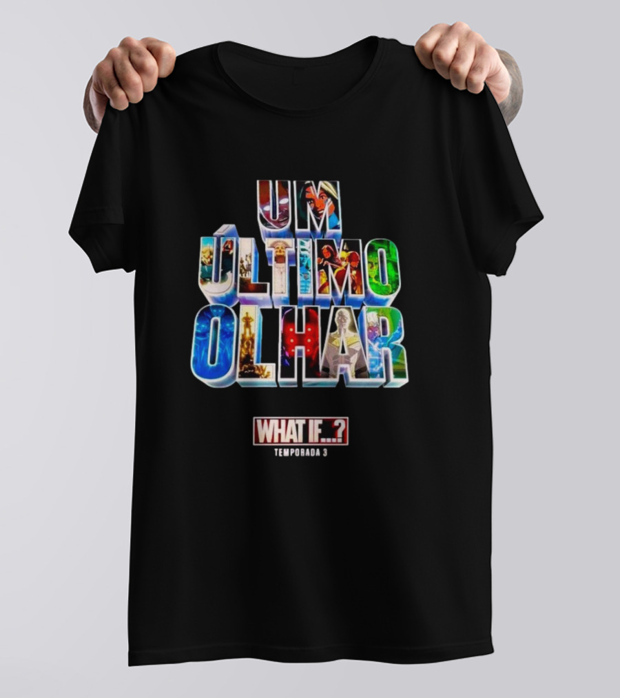 UM Último Olhar What If.? Temporada 3 Marvel Universe Exploration T-Shirt