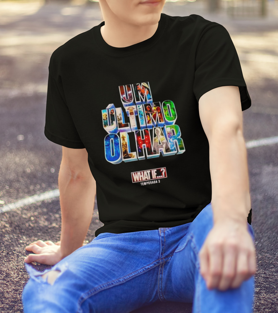 UM Último Olhar What If.? Temporada 3 Marvel Universe Exploration T-Shirt