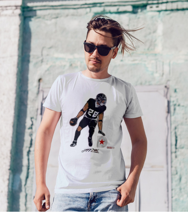 Joe Mixon 28 Houston Texans NFL Signature Player T-Shirt