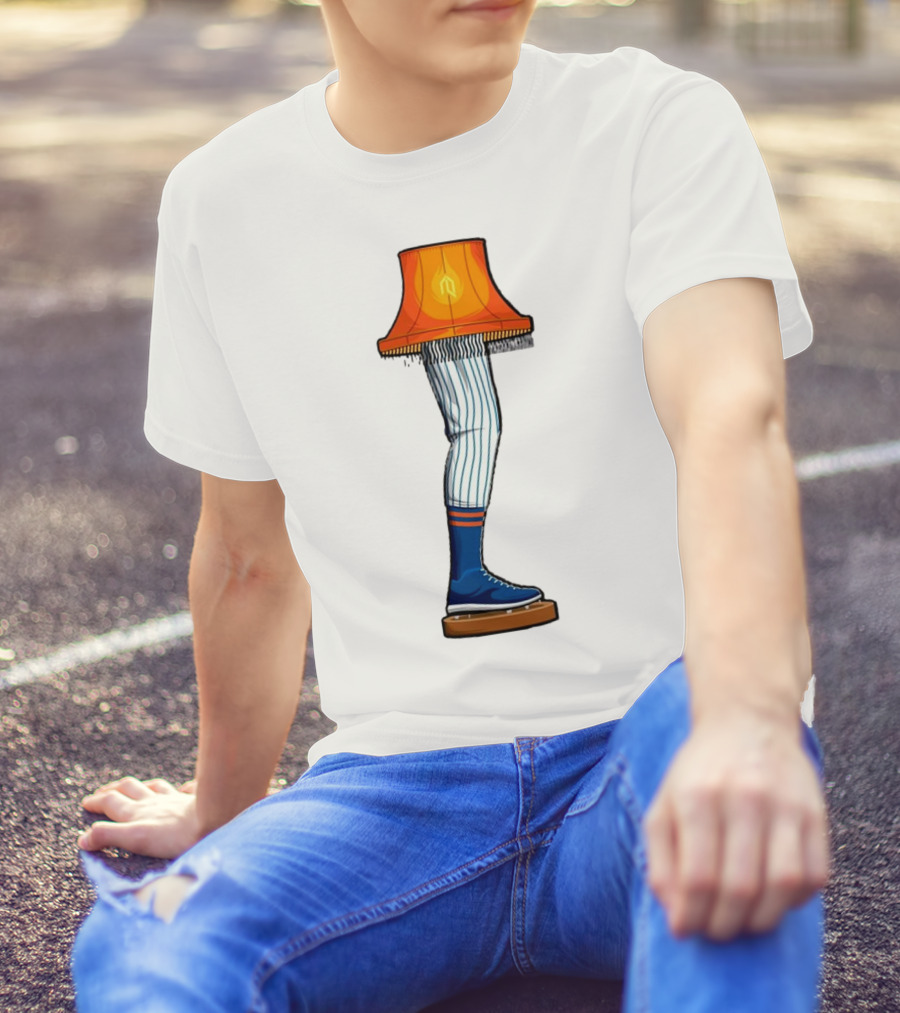 LGM Leg Lamp New York Mets MLB Baseball T-Shirt