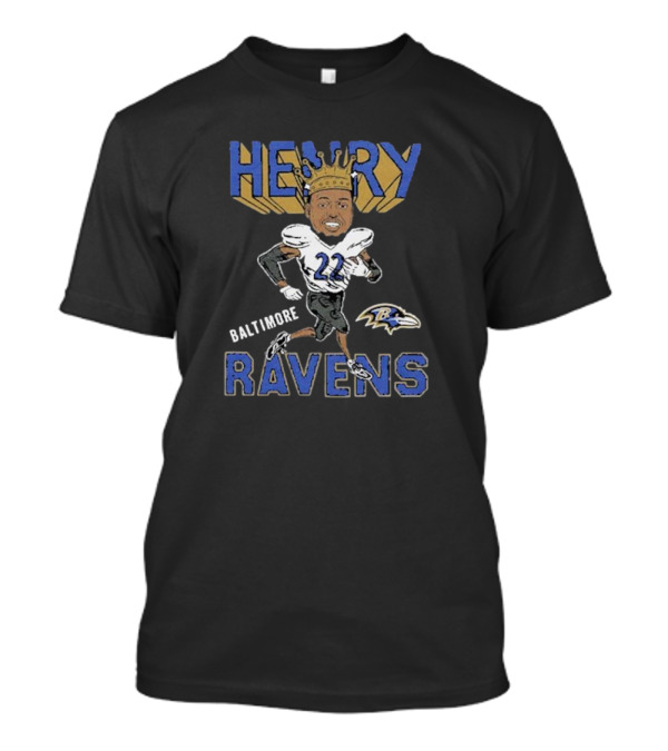 Henry Derrick Baltimore Ravens King 22 T-Shirt